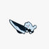 Stabby Kitty Enamel Metal Pin